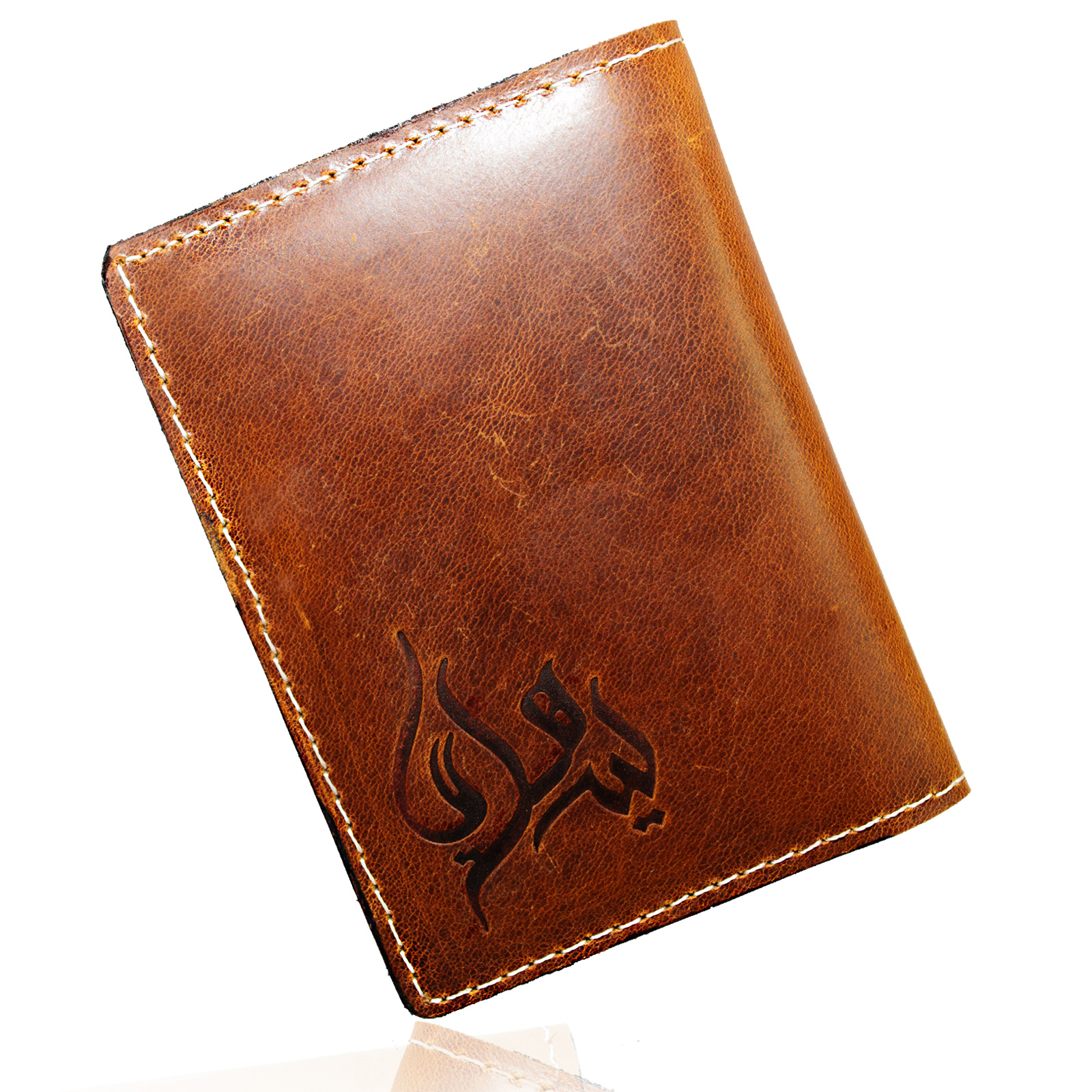 men leather vintage mini card holder